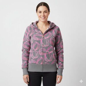 TNA Women's Classic Spiro Print Hoodie Size XS